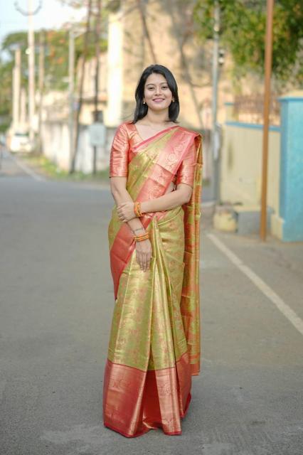 Malhar pushpa vol 1  Saree wholesalers in Delhi