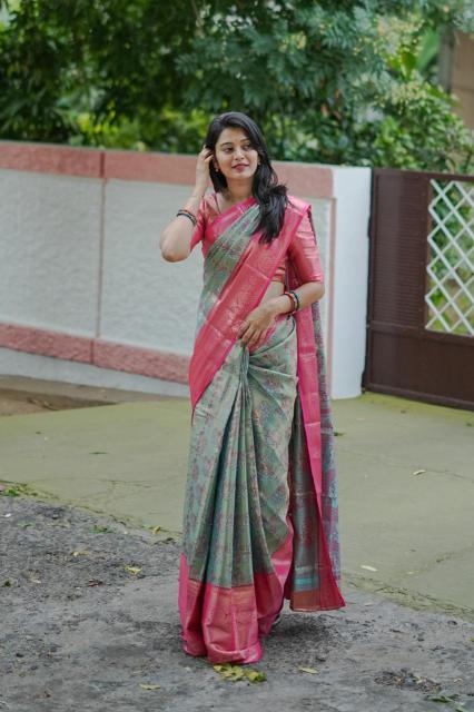 Malhar pushpa vol 1  Saree wholesalers in Delhi