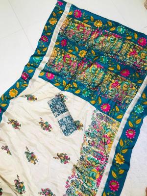 Malhar zuhi vol kalamkari Saree distributors in India