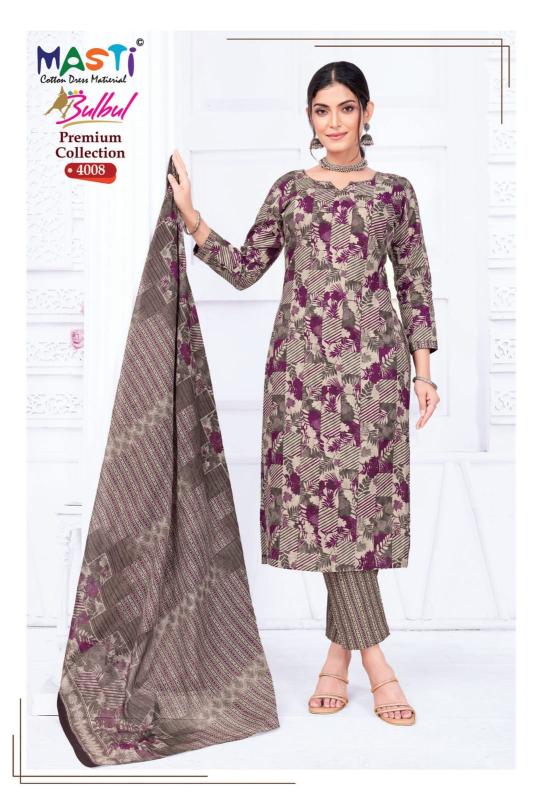 Masti Bulbul Vol 4 Designer dress material wholesale in Mumbai