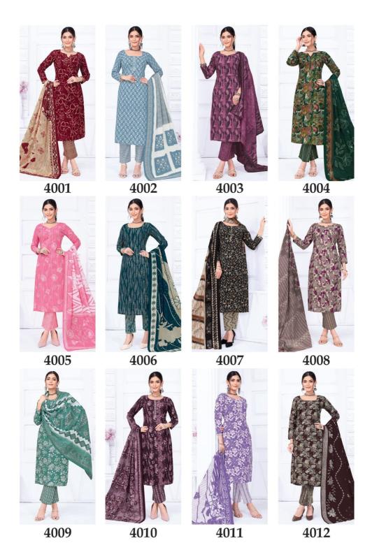 Masti Bulbul Vol 4 Designer dress material wholesale in Mumbai