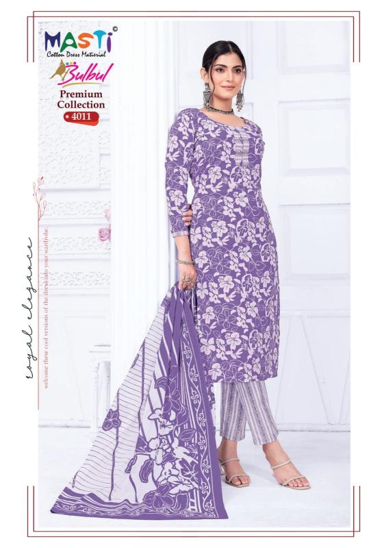 Masti Bulbul Vol 4 Designer dress material wholesale in Mumbai
