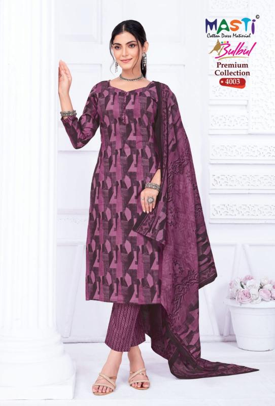 Masti Bulbul Vol 4 Designer dress material wholesale in Mumbai