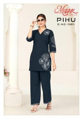 Mayur pihu vol-1 coord set Wholesale Kurtis in Mumbai
