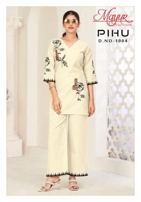 Mayur pihu vol-1 coord set Wholesale Kurtis in Mumbai
