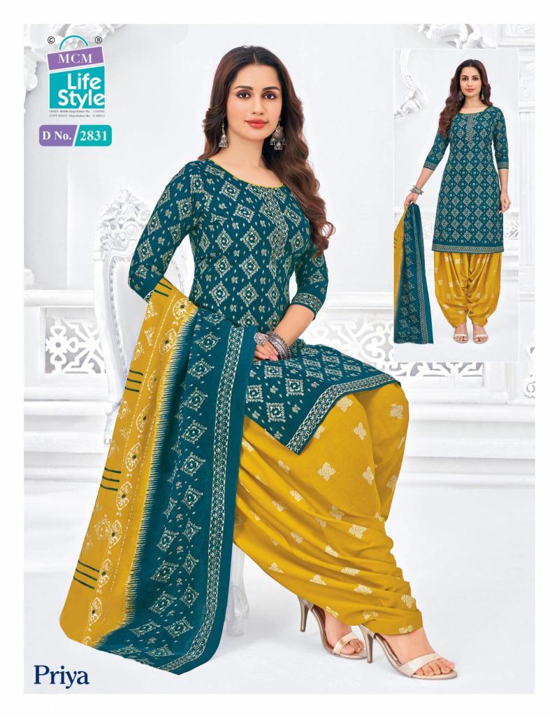 Mcm Priya Vol 28  Wholesale dress material suppliers in Hyderabad