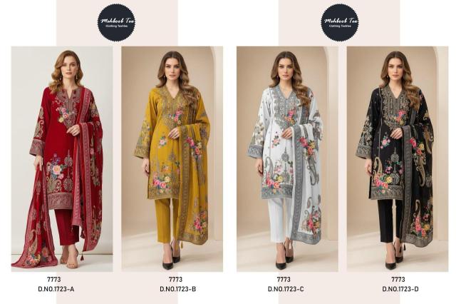 Mehbbob tex 1723 ABCD Wholesale salwar suits in India