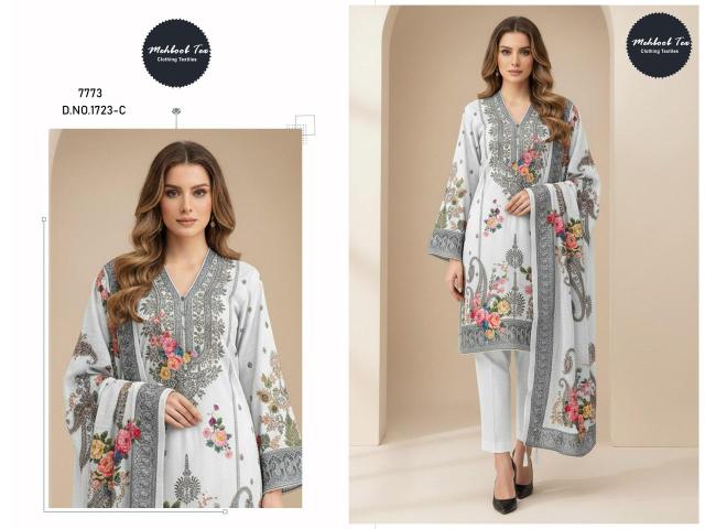 Mehbbob tex 1723 ABCD Wholesale salwar suits in India
