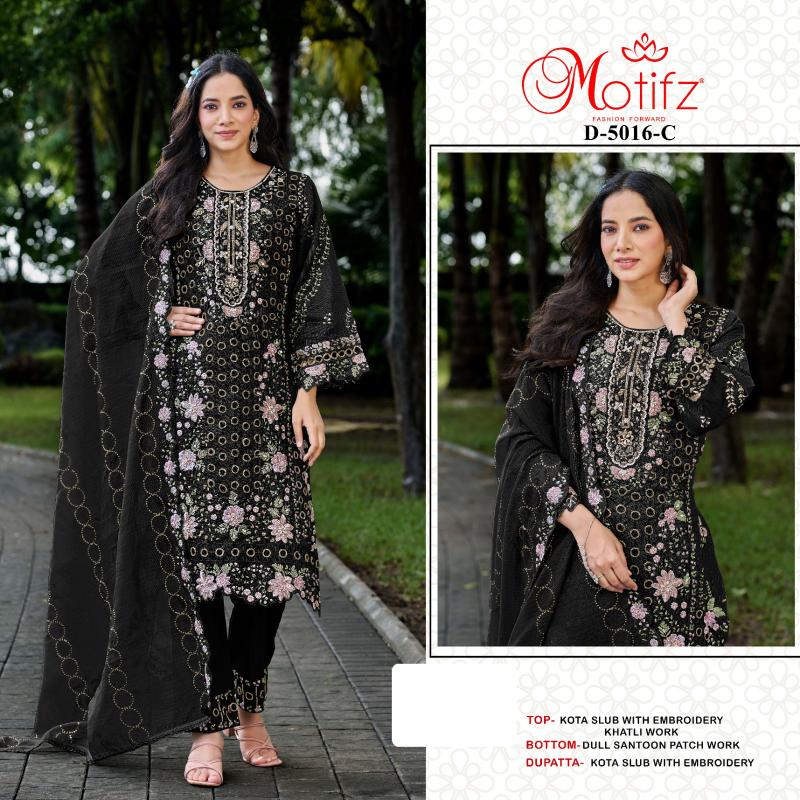 Motifz 5016 Kota Slub Wholesale salwar kameez market in Ahmedabad