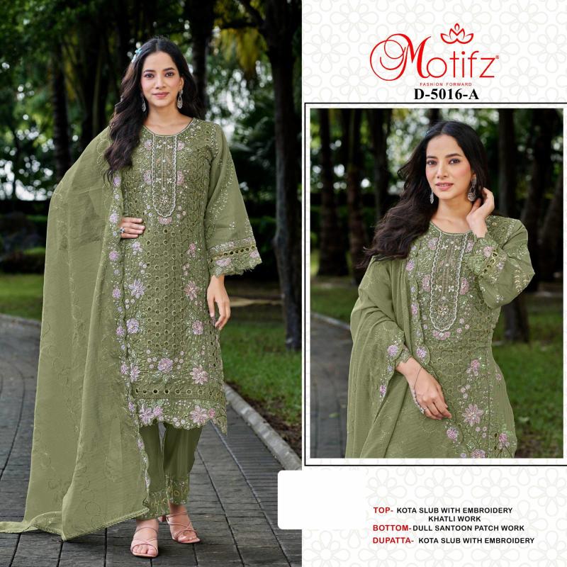 Motifz 5016 Kota Slub Wholesale salwar kameez market in Ahmedabad