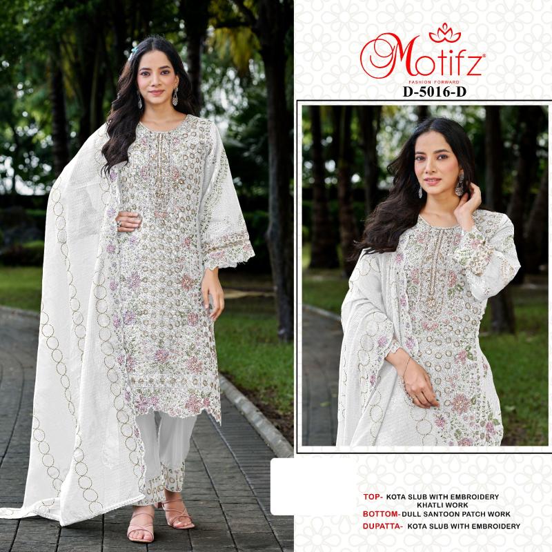 Motifz 5016 Kota Slub Wholesale salwar kameez market in Ahmedabad