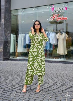 Mystic9 muskan vol 1 coord set Wholesale Kurti suppliers in Delhi