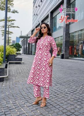 Mystic9 muskan vol 1 coord set Wholesale Kurti suppliers in Delhi
