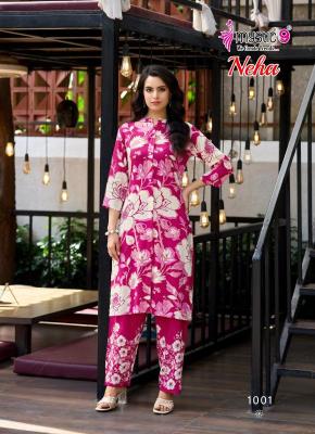 Mystic9 neha vol 1 coord set Kurti manufacturers in Surat