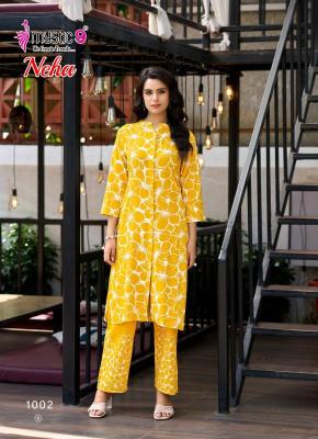 Mystic9 neha vol 1 coord set Kurti manufacturers in Surat
