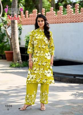Mystic9 neha vol 1 coord set Kurti manufacturers in Surat