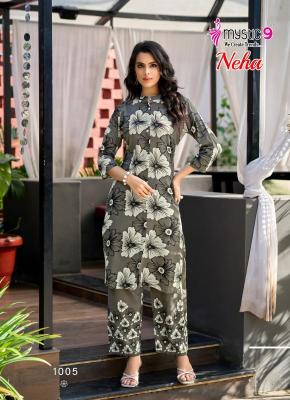 Mystic9 neha vol 1 coord set Kurti manufacturers in Surat