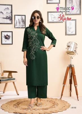 Mystic9 richa vol 1 coord set Buy wholesale Kurtis online