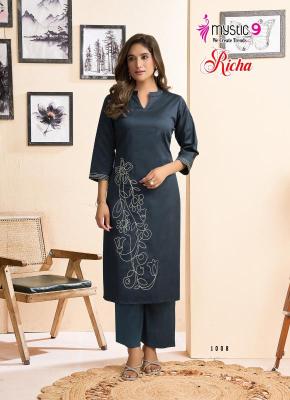 Mystic9 richa vol 1 coord set Buy wholesale Kurtis online
