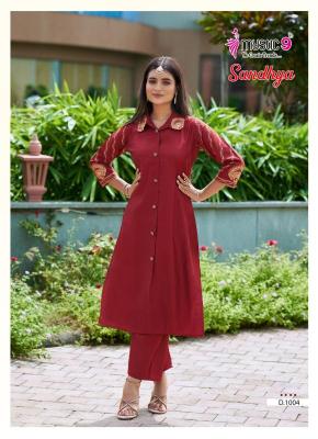 Mystic9 sandhya vol 1 coord set Wholesale Kurtis in Ahmedabad