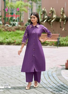 Mystic9 sandhya vol 1 coord set Wholesale Kurtis in Ahmedabad