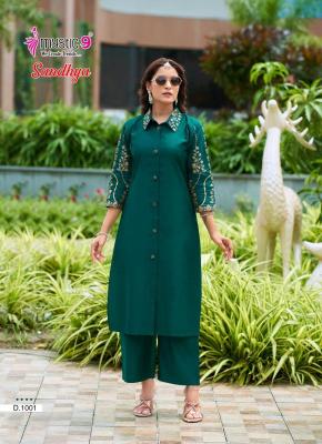 Mystic9 sandhya vol 1 coord set Wholesale Kurtis in Ahmedabad
