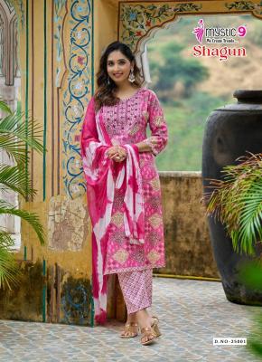 Mystic9 shagun vol 25 Wholesale kurtis online
