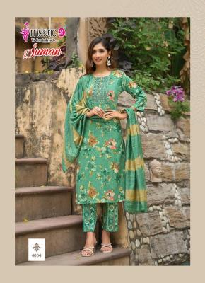 Mystic9 suman vol 4 Latest Kurti designs supplier in Hyderabad