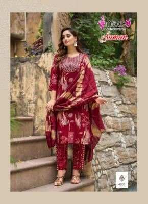 Mystic9 suman vol 4 Latest Kurti designs supplier in Hyderabad
