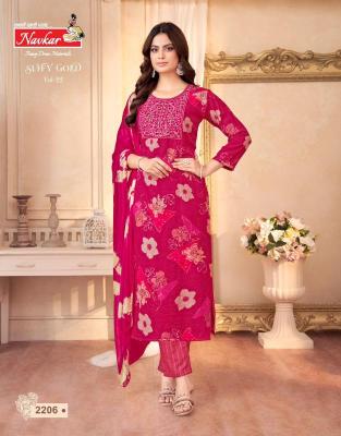 Navkar suffy gold vol 22 Designer kurtis at wholesale price in surat