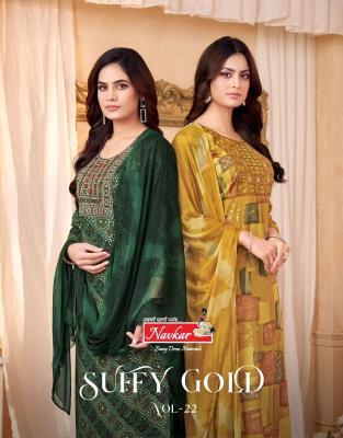 Navkar suffy gold vol 22 Designer kurtis at wholesale price in surat