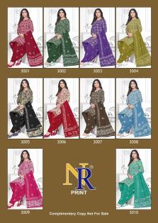 Nr bulbul batik special vol-3 Mumbai dress material wholesale rates