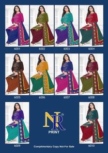 Nr exclusive bandhani vol- 6 Designer dress materials in Mumbai