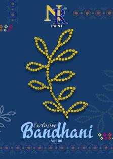 Nr exclusive bandhani vol- 6 Designer dress materials in Mumbai