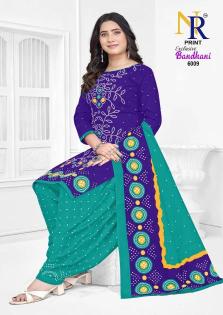 Nr exclusive bandhani vol- 6 Designer dress materials in Mumbai