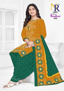 Nr exclusive bandhani vol- 6 Designer dress materials in Mumbai