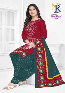 Nr exclusive bandhani vol- 6 Designer dress materials in Mumbai