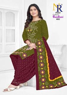 Nr exclusive bandhani vol- 6 Designer dress materials in Mumbai