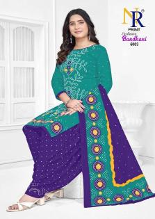 Nr exclusive bandhani vol- 6 Designer dress materials in Mumbai