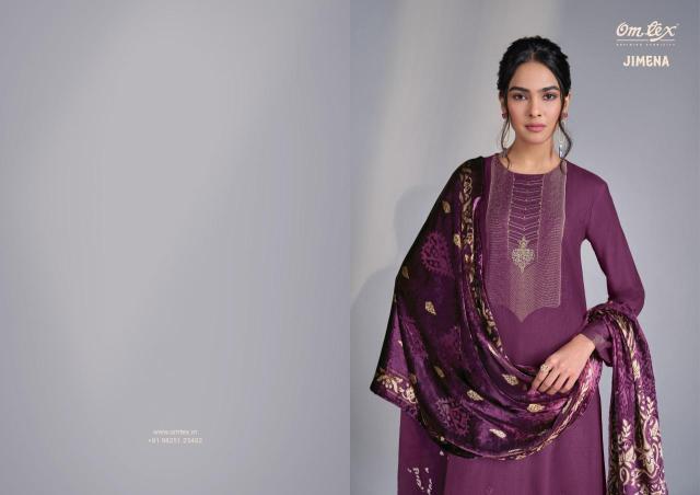 Omtex jimena Unstitched dress materials wholesale