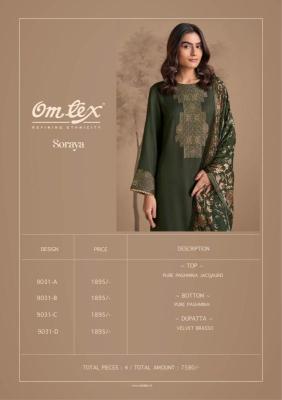 Omtex soraya Unstitched dress materials in Gujarat