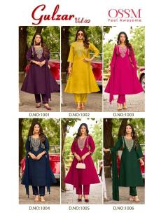 Ossm gulzar vol 2 Party wear kurti wholesalers in Surat