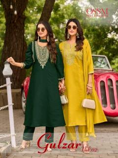 Ossm gulzar vol 2 Party wear kurti wholesalers in Surat