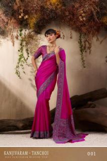 Rajtex kanjivaram tanchoi Wholesale saree dealers in India