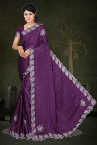 Ronisha d.no 46 chinon Saree wholesale market Mumbai