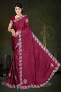 Ronisha d.no 46 chinon Saree wholesale market Mumbai