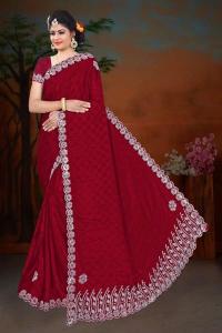 Ronisha d.no 48 chinon Saree Exporters from India