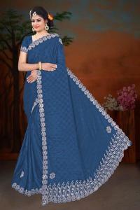 Ronisha d.no 48 chinon Saree Exporters from India