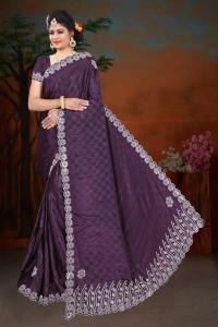 Ronisha d.no 48 chinon Saree Exporters from India