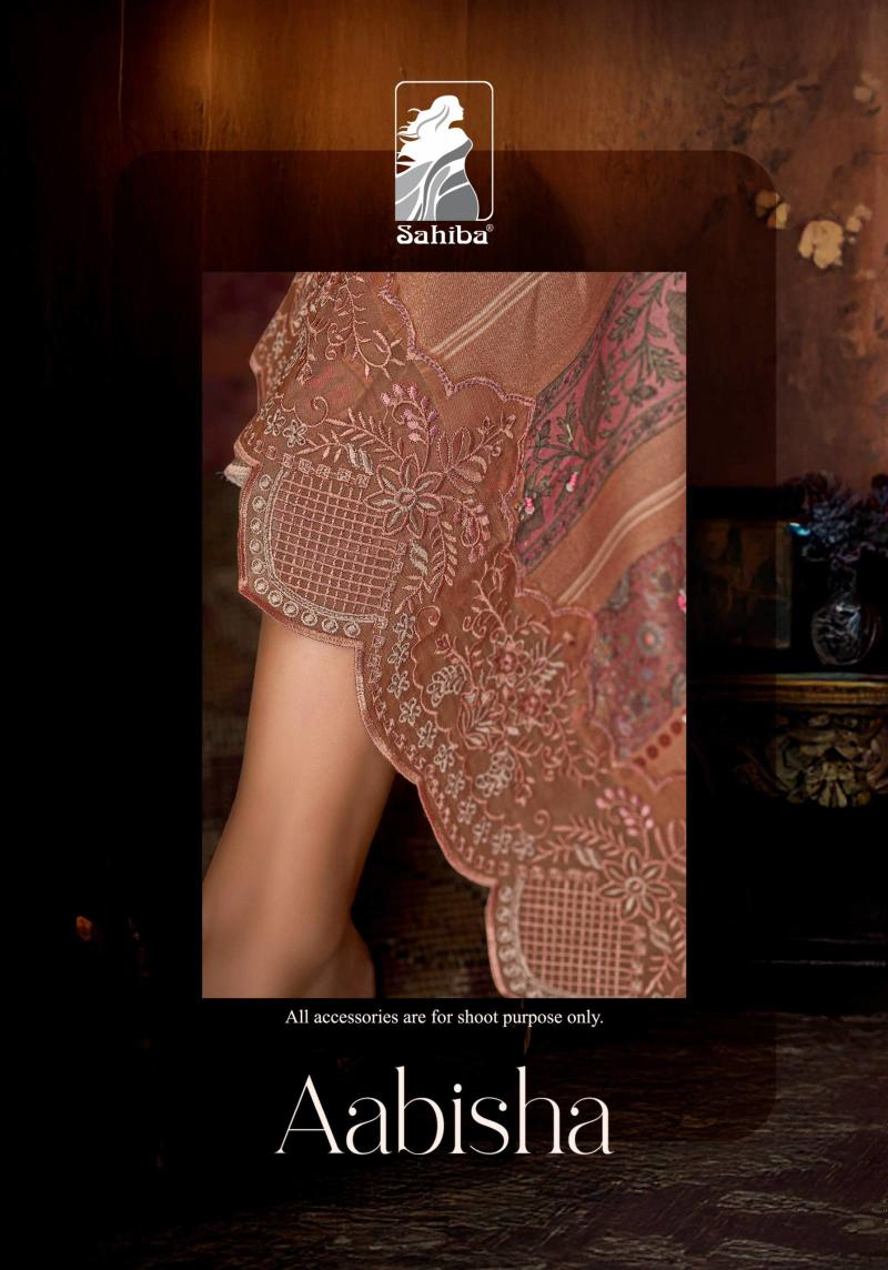 Sahiba Aabisha  Pakistani Salwar Kameez wholesale market